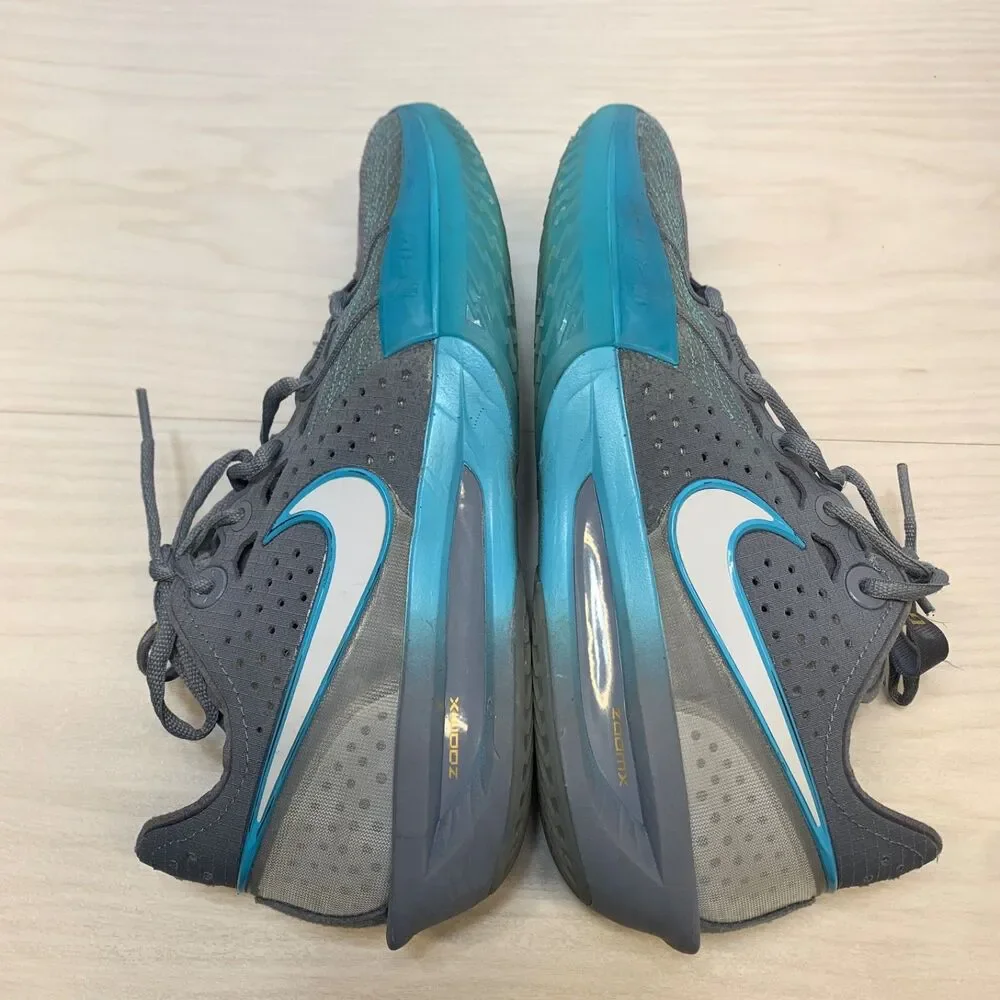 Nike‎ Air Zoom GT Cut 3 Baltic Blue Basketball Shoes DV2913-402 Men's Size 7.5